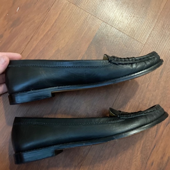 LL Bean ladies black flats shoes size 6.5 - Picture 4 of 8